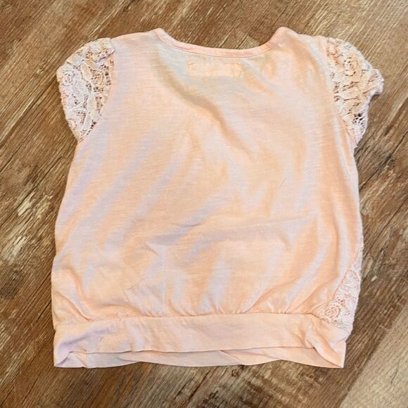 H&M Label of Graded Goods Pink Lace Sleeveless Blouse Size 2-4 Years - Picture 7 of 8